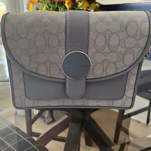 Coach Signature Purse Blue